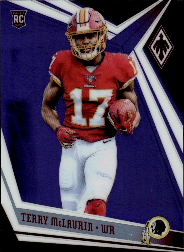 2019 Panini Phoenix #130 Terry McLaurin Purple #/149 Rookie