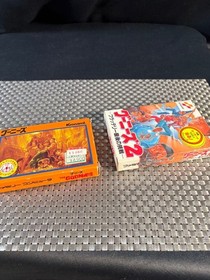 D074 Famicom software Goonies & Goonies 2 2-piece set