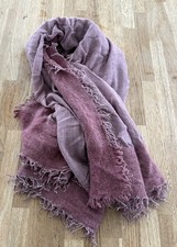 Faliero Sarti Schal/Tuch rosa Wollmischung Damen