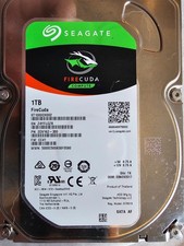 Seagate FireCuda 1000GB Internal 3.5" (ST1000DX002) SSHD (Solid State Hybrid...