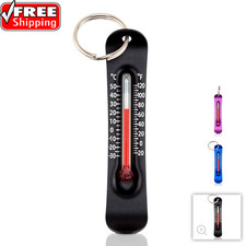 Brrr-ometer - Snowsport Zipper Pull Thermometer For Jacket Parka Or Backpack 