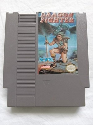 Dragon Fighter NES Nintendo rare game