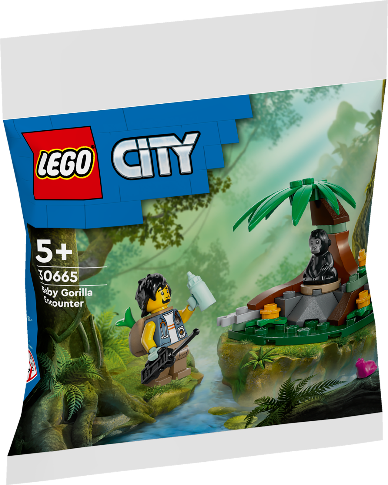 LEGO® City 30665 Dschungelforscher mit Baby-Gorilla
