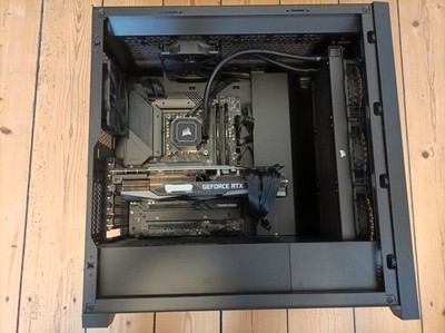 High-End Gaming PC, Corsair Mid-tower, Intel Core i7-12700K, 32GB RAM, RTX3080