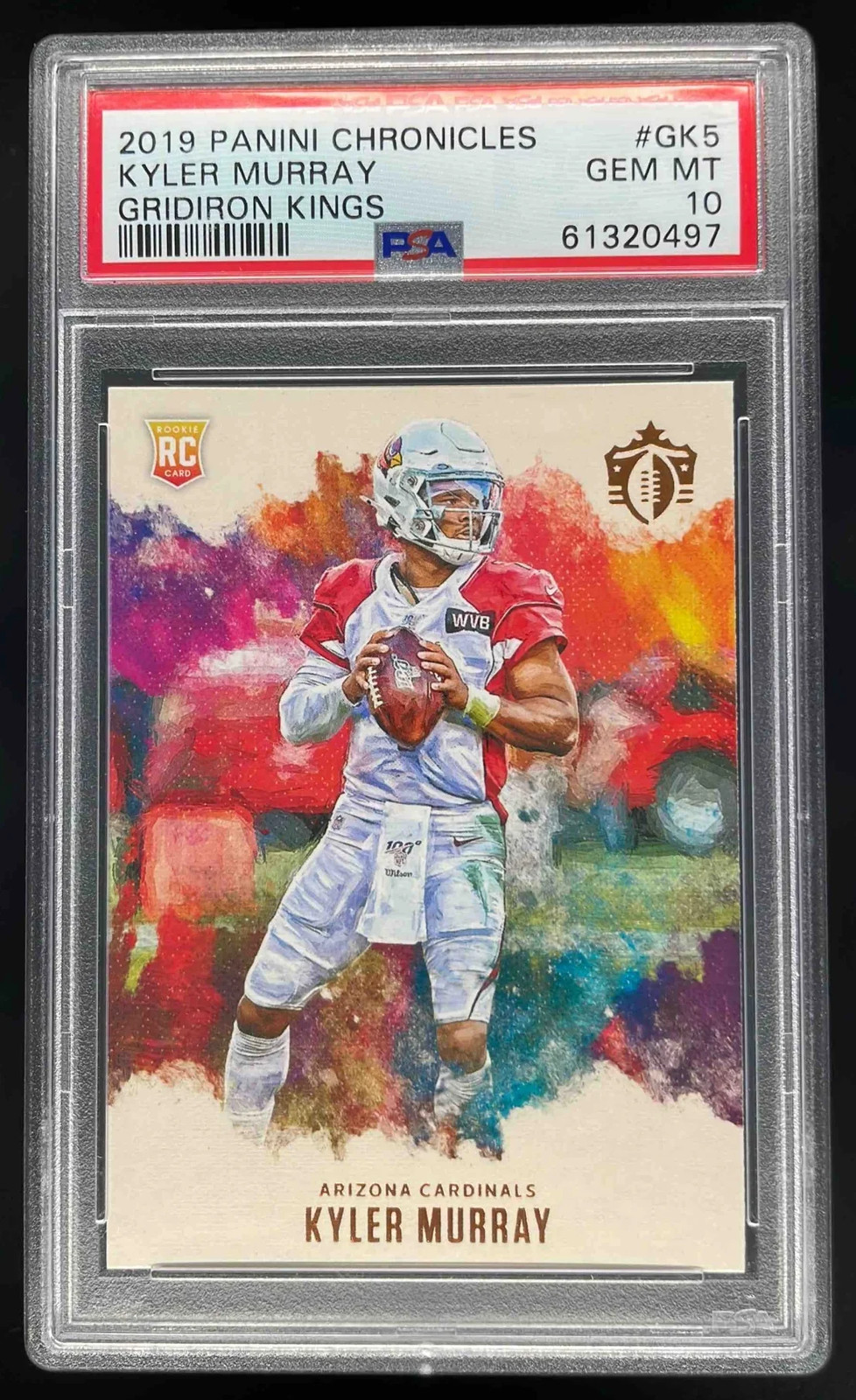 Kyler Murray Panini Chronicles Gridiron Kings #GK5 Gridiron Kings
