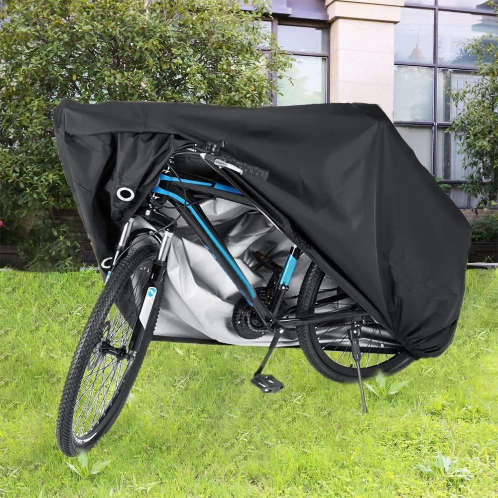 Waterproof Mountain Bike Bicycle Cover Heavy Duty Outdoor Protector for 2 Bikes