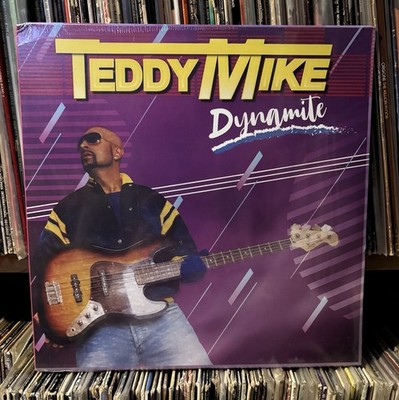 Teddy Mike *Dynamite* Sealed NM LP Neon Finger Records 2020 funk boogie bass