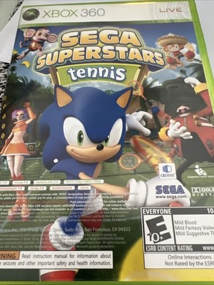Sega Superstars Tennis & Xbox Live Arcade Compilation Disc (XBox 360, 2007) CIB