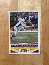 2013 Panini Score              Christian Ponder               # 117