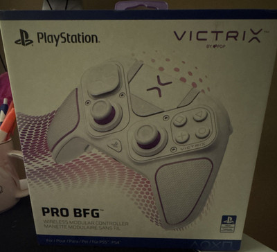 Victrix Pro BFG Wireless Modular Controller for PS5 PS4 PC White/Purple