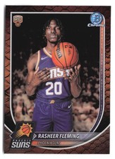 2025-26 Bowman Chrome Rasheer Fleming #BCV-31 Reptilian Refractor RC