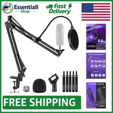 Universal Compatibility Heavy Duty Mic Stand for Blue Yeti - Adjustable Sturdy