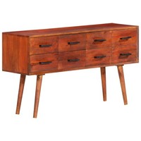Sideboard 110X30X59 Cm Massivholz Mango vidaXL
