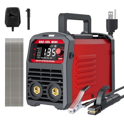Stick Welder, ARC 135 Portable Welding Machine 110V, Stick/Lift TIG Mini Welder