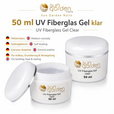 UV-Fiberglas Gel  klar 50 ml - 1-Phasen UV Gel klar