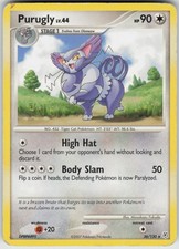 Purugly Diamond and Pearl [DP - 36/130] Pokemon DM on eBay