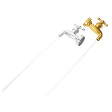  Fountain Circulation Faucet Decorative Floating Tap for Pond DIY Water Feature