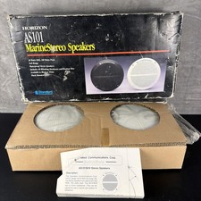 Marine Stereo Speakers New 30w 100w Peak Waterproof White Horizon AS101 Vintage