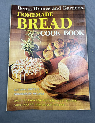 Better Homes and Gardens - Homemade Bread Cookbook 1982 Paperback