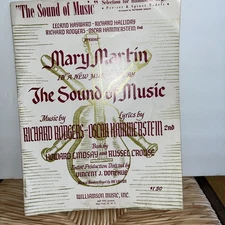 The Sound Of Music Selection For Hammond Organ Mary Martin