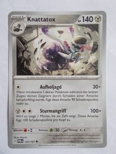 Pokemon Karten Maskerade im Zwielicht 125/167 Knattatox
