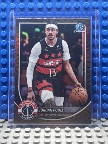 Jordan Poole – 2025-26 Bowman Basketball · Base Cards I Chrome Variation #BCV-97 Jordan Poole