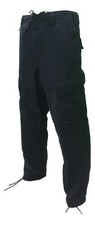 Military ACU Style Pants Cargo Pants - Black - Nylon Cotton Tactical Pants