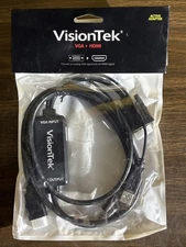 VisionTek 900824 VGA to HDMI Active Cable 1080p Display 5ft With Audio for PC