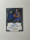 Jalen Brunson 2018-19 Dominion Rookie Patch Auto /199 Knicks/Mavs #148 GW/RPA