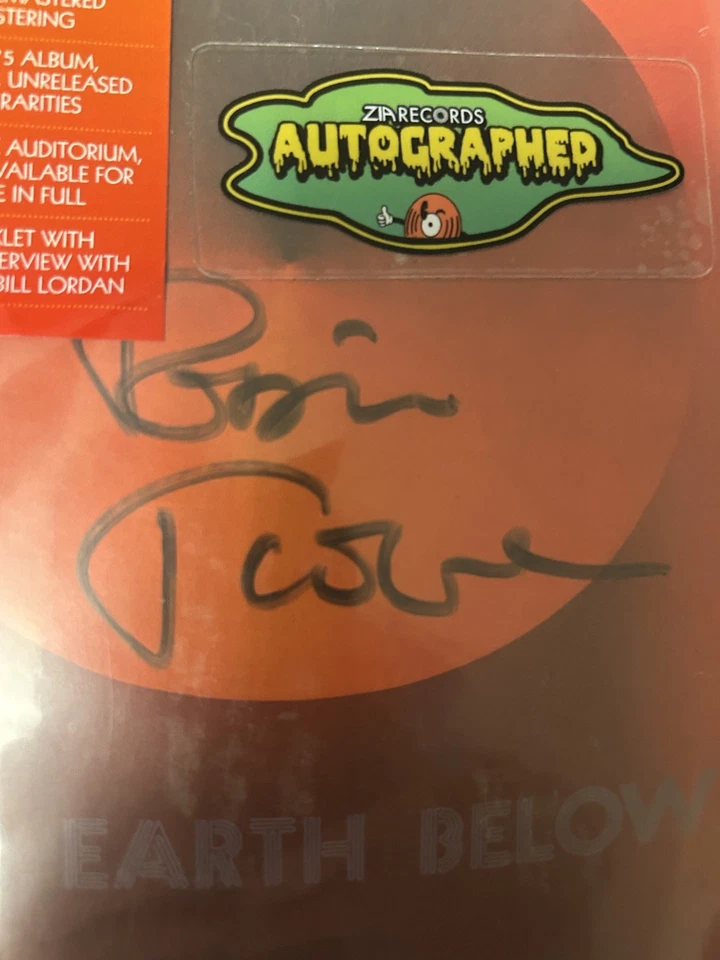 Robin Trower  For Earth Below 50th Anniversary Edition 4 Discs Zia  Autographed  Foto 3 de 4