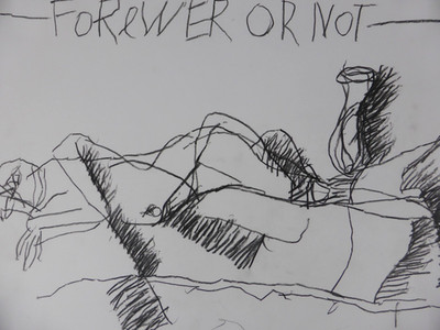 NIKITA KNIKTA Expressionismus Erotik Malerei Frauenakt forever or not (652)