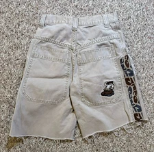 Vtg Youth Boys JNCO Baggy Cut Off Shorts. Size 8