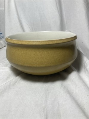 Denby Brown, Mustard, Yellow Serving Bowl
