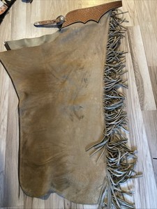 42 Charros Chaparreras Charras De Gamuza Chaps - M-Royal Saddles