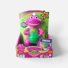 FISHER PRICE BARNEY WORLD HEART HANDS BARNEY 15 SONGS SOUNDS PHRASES