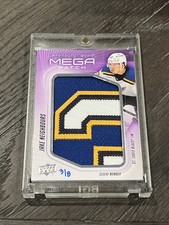 24-25 Premier Hockey Premier Mega Patch Sleeve Numbers Jake Neighbours #/8