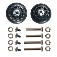 LOTOWELZON Luggage Suitcase Wheels Replacement Inline Skate kit 75mmx6x24mm ...