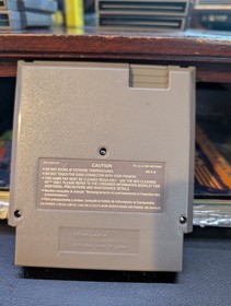 Wayne Gretzky Hockey Nintendo NES White Jersey No Logo Variant Works Great