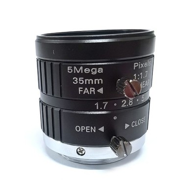 HD 5mp 35mm CCTV Lens F1.7 Fixed IR Infrared CS Mount 2/3'' For IP CCD Camera