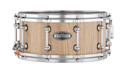 Pearl StaveCraft 14x6.5'' Ash Wood Snare Drum Mahka Dadolock | WorldShip | Dealer