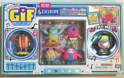 OH! My GIF 6 Bit Dance Pack- Slothy Doughboy Hotdawg Puggo Catly Avo & Pit BNIB!
