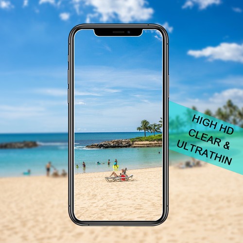Protector de Pantalla 2.5 D Edge Premium Vidrio Templado HD Transparente para iPhone 11 Pro - Imagen 6 de 16