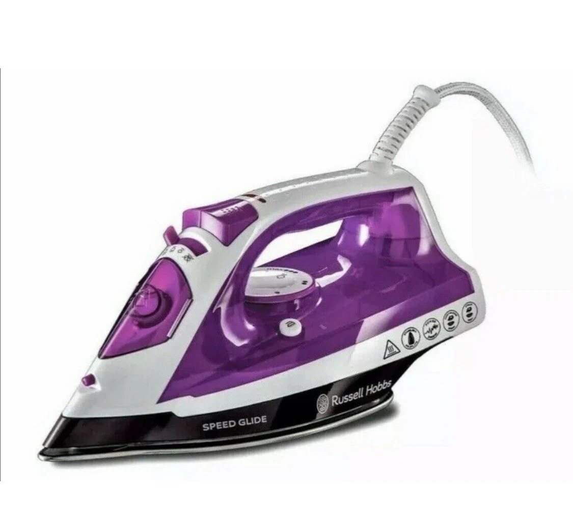 Russell Hobbs Speed Glide Corded Stainless Steel Steam Iron 2400W