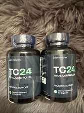 2 Total Control 24 Prostate Support Supplement Advanced Men 60ct