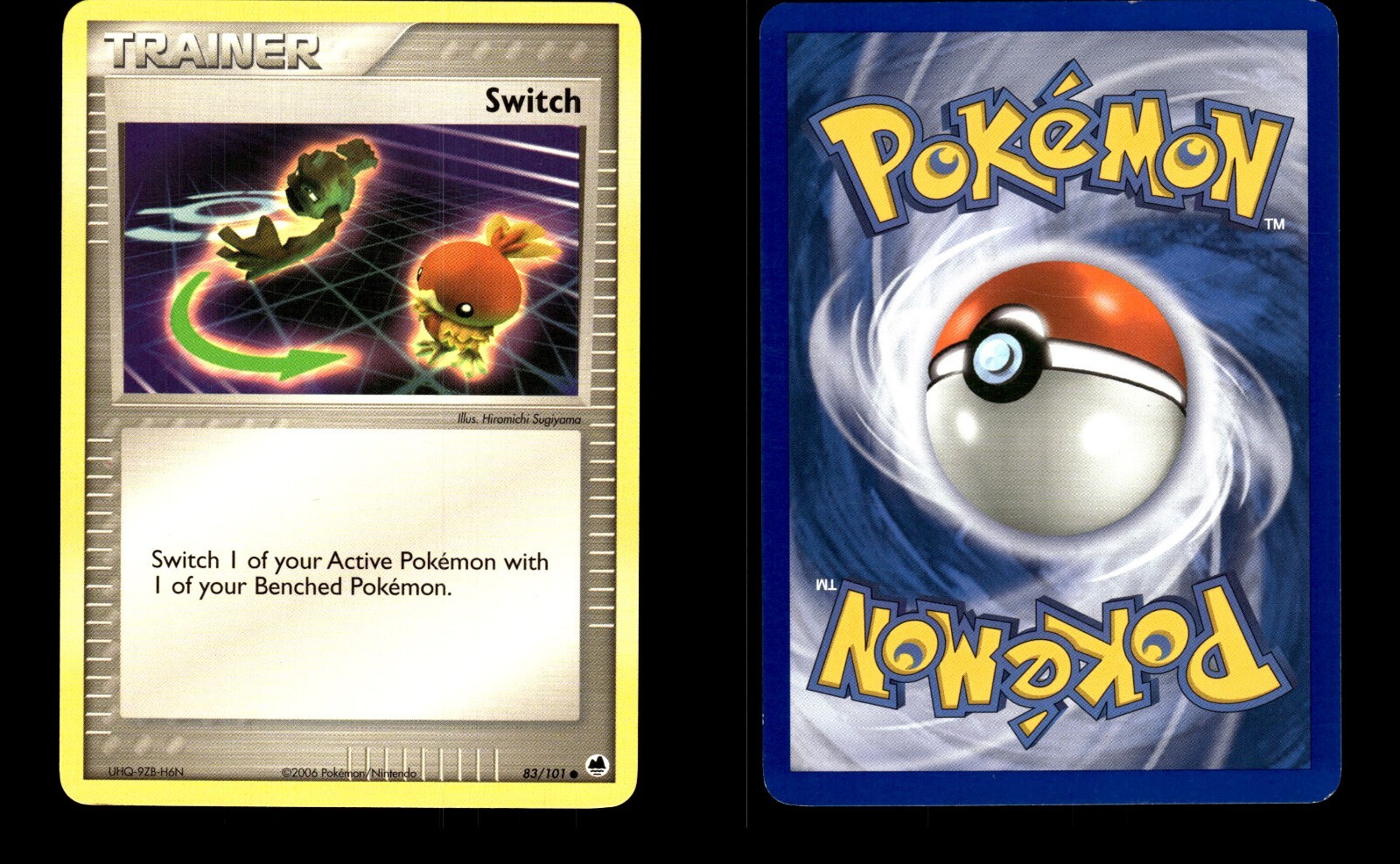 Pokemon EX Dragon Frontiers Switch 83/101
