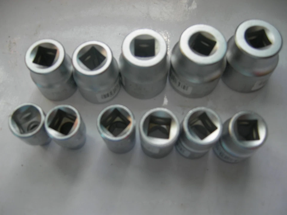 Stanley cr-v Hex Socket Wrench set , Silver, 1/2-Inch drive 13 piece set dewalt  - Image 2 of 3