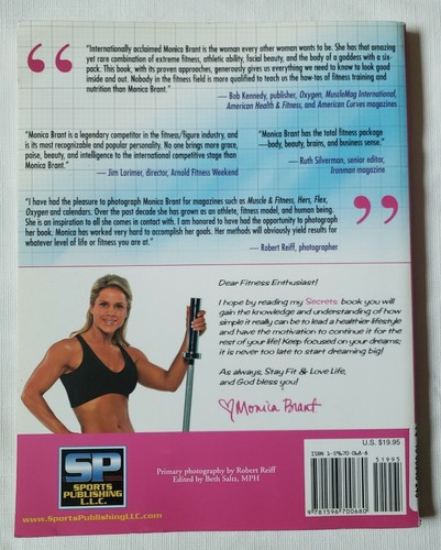 Monica Brant's Secrets to Staying Fit & Loving Life by Brant, Monica - Picture 2 of 2