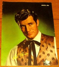 1957 A Salute To Hugh O'Brian Magazine W/2 Autographs  General Mills + P&G