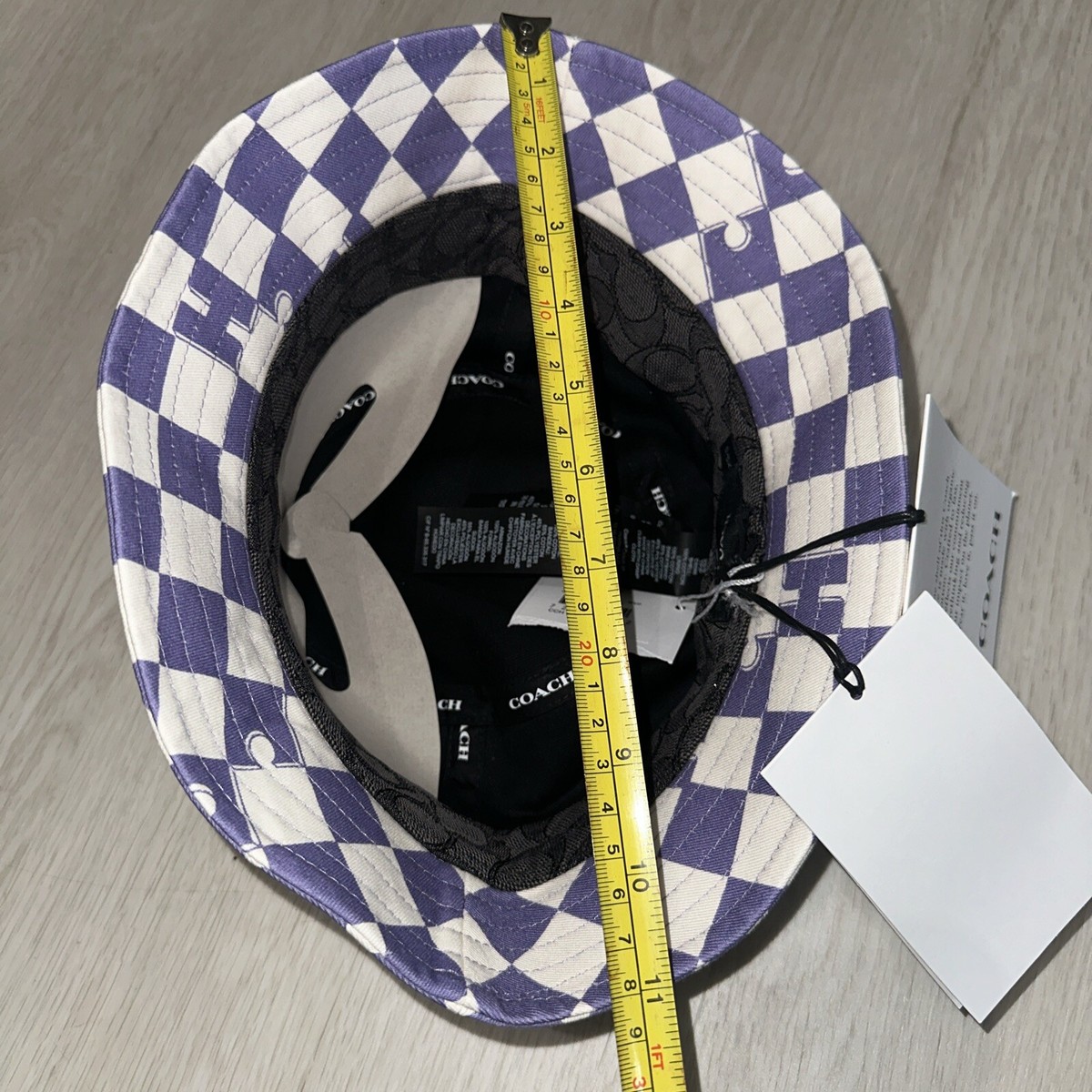 Coach White Hat with Purple Strap Let the coaches coach purple hat with white mesh – HotMessPress main image 2
