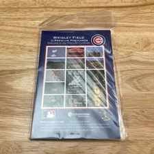 Chicago Cubs WRIGLEY FIELD Premium Postcard Set (12 Total Postcards)
